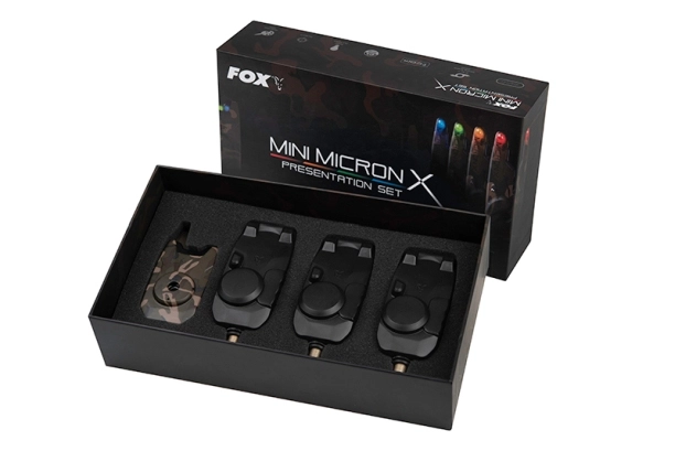 Fox Elektromos Kapásjelző Szett Terepmintás Mini Micron 3 Rod Set Limited Edition Camo (3 Botos)