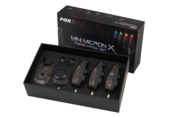 Fox Elektromos Kapásjelző Szett Terepmintás Mini Micron 4 Rod Set Limited Edition Camo (4 Botos)