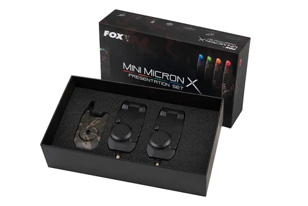 Fox Elektromos Kapásjelző Szett Terepmintás Mini Micron 2 Rod Set Limited Edition Camo (2 Botos)
