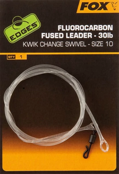 Fox Előkötött Leader Fluorocarbon Fused Leader(75cm)