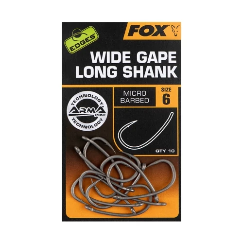 FOX Horog Edges Super Wide Gape Long Shank