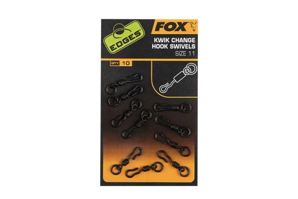 FOX Forgókapocs Edges Kwik Change Hook Swivels - 11