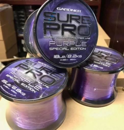 Gardner Sure Pro Purple Special Edition Monofil Lila Főzsinór