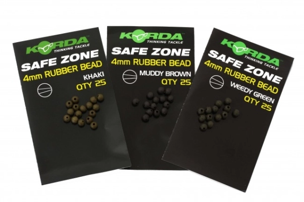 Korda Safe Zone 5mm Rubber Bead Gumigyöngy (Gravel (barna)