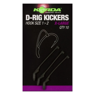 Korda Kickers D Rig Green Speciális Horogbefordító