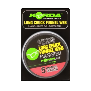 Korda Longchuck Funnel Web Hexmesh Refill PVA Háló Utántöltő (5m)