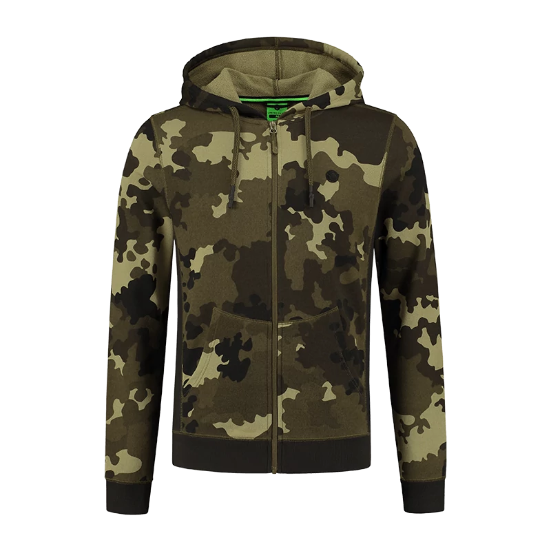 Korda LE Light Kamo Zip Hoodie Cipzáras Pulóver