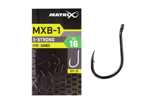 Matrix MXB-1 Barbed  Eyed (Black Nickel) Feeder Horog