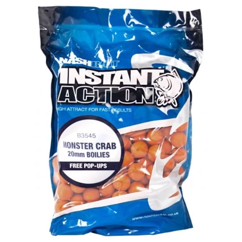 Nash Instant Action Boilies Monster Crab Bojli - 1kg