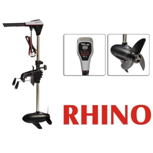 Rhino BLX70 LB Kefe Nélküli Elektromos Csónakmotor (12V)