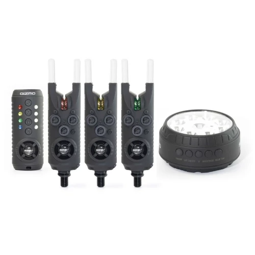 Sonik Gizmo Elektromos 3+1 Kapásjelző Szett (+ sátorlámpa)