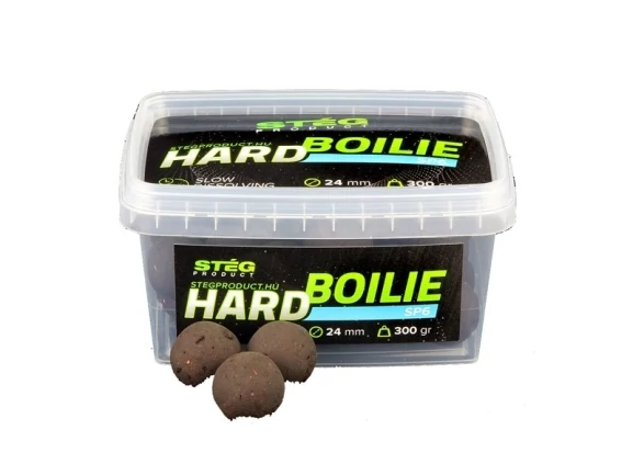 Stég SP6 Hard Boilie Keményített Csalizó Bojli (300g)