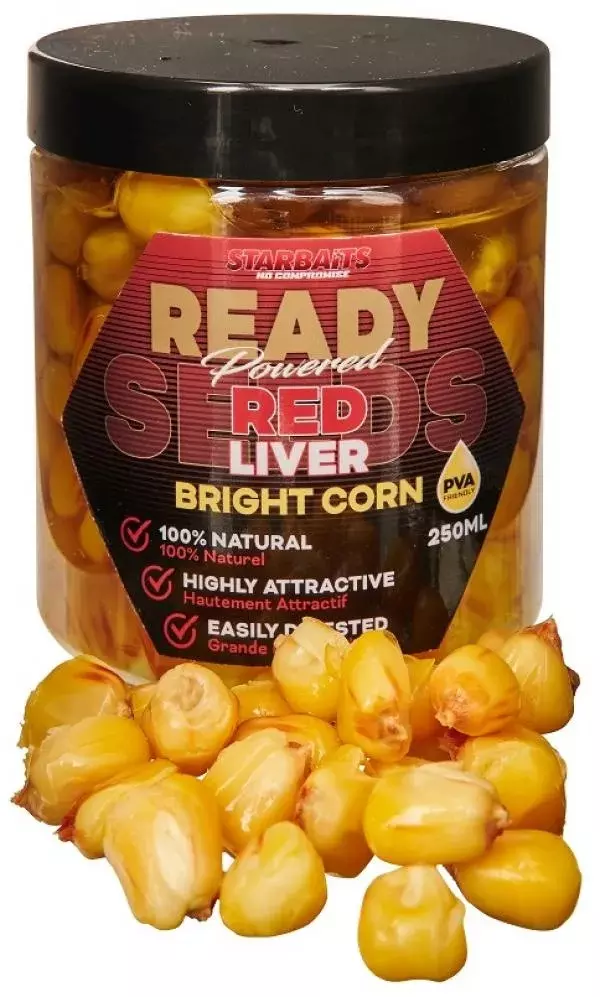 Starbaits Kukorica Ready Seeds Bright Corn (250ml)