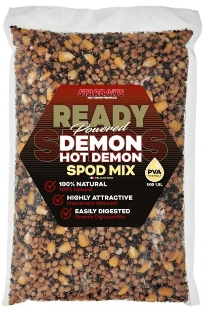 Starbaits Magmix Ready Seeds Hot Demon Spod Mix