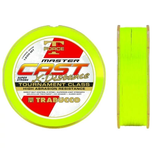 Trabucco Távdobó Monofil Zsinór T-Force XPS Master Cast Hi-Viz Yellow