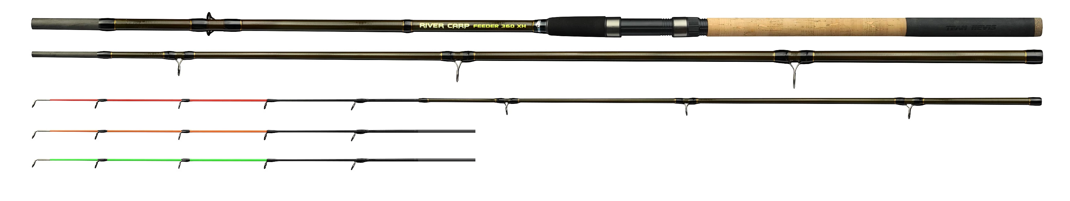 Nevis Feeder Bot River Carp Feeder 390cm 3+3 részes- 50-150g