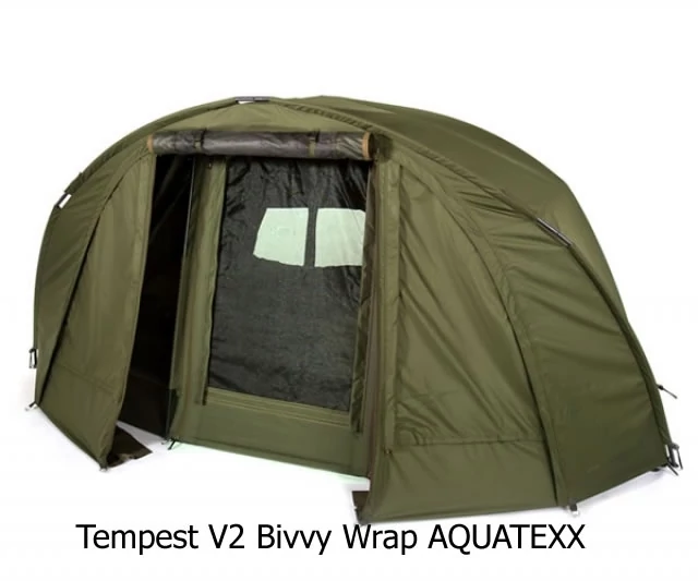 Trakker Ponyva Tempest 100 Brolly Skull Cap Wrap Aquatexx EV 1.0