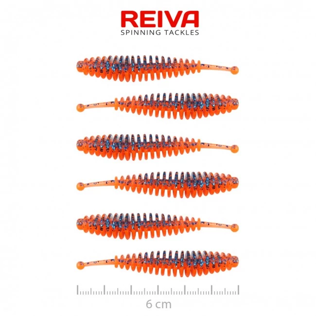 Reiva Gumihal Tiny Worm (6cm/6db)