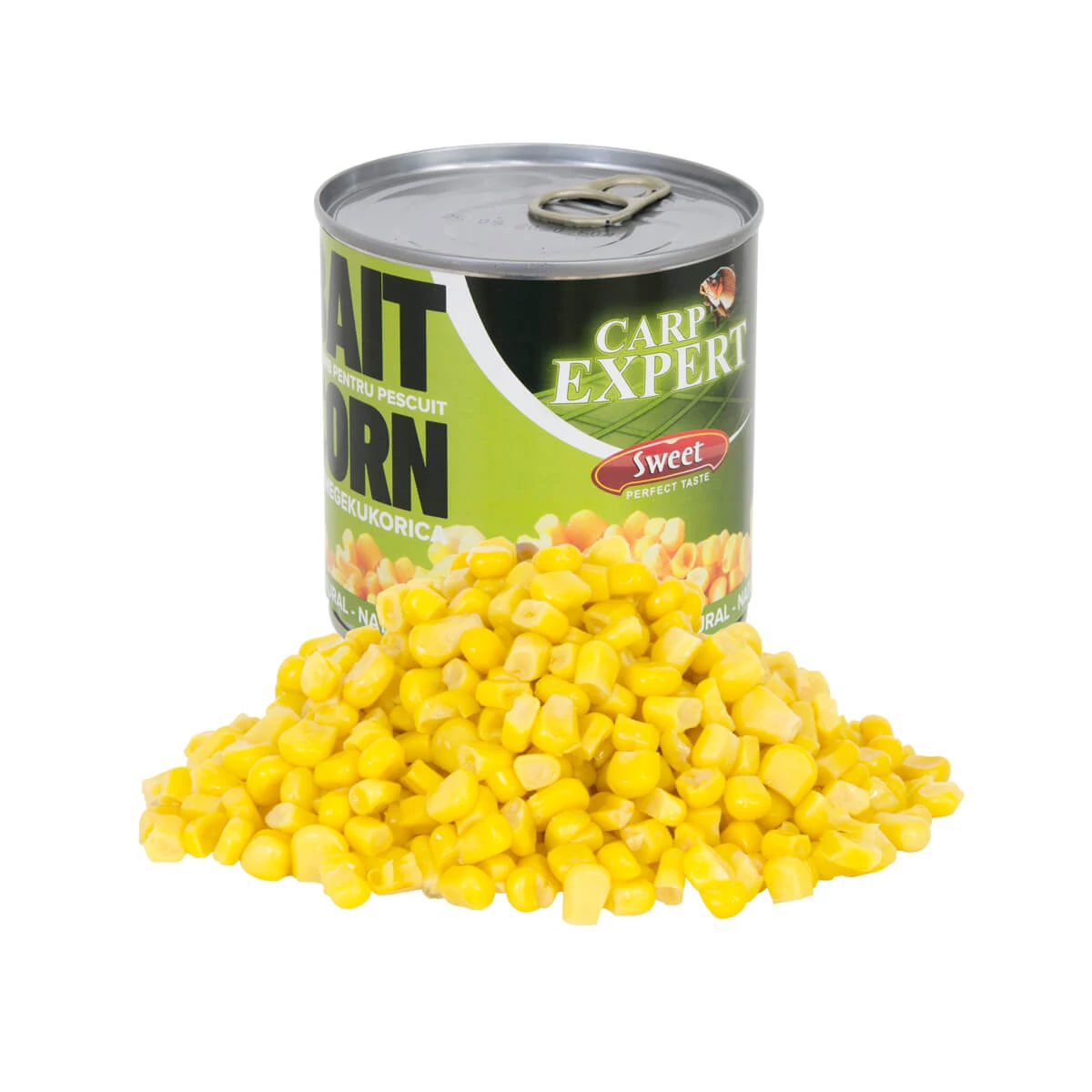 Carp Expert Kukorica Tépőzáras Dobozban Bait Corn Natur - 340g