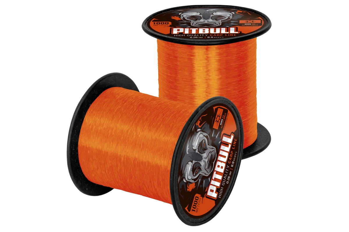 Carp Zoom Pitbull High UV Zsinór Fluo Narancs (1000m)
