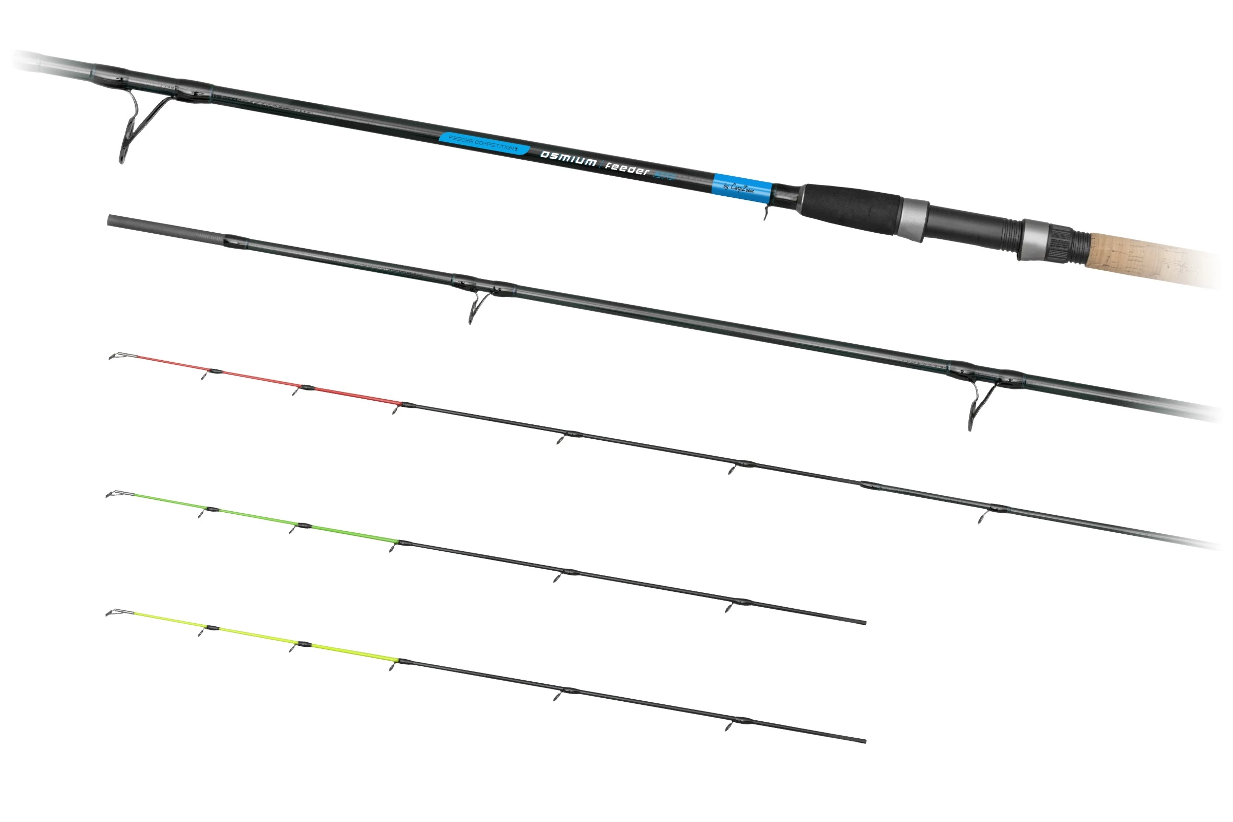 Carp Zoom Feeder Bot FC Osmium 360cm 3+3részes - 60-180g