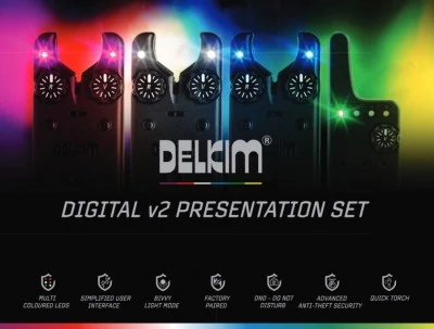 Delkim V2 Elektromos Kapásjelző Szett Digital Presentation Set 3+1