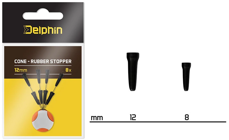 Delphin Gumi Stopper Cone (8db)