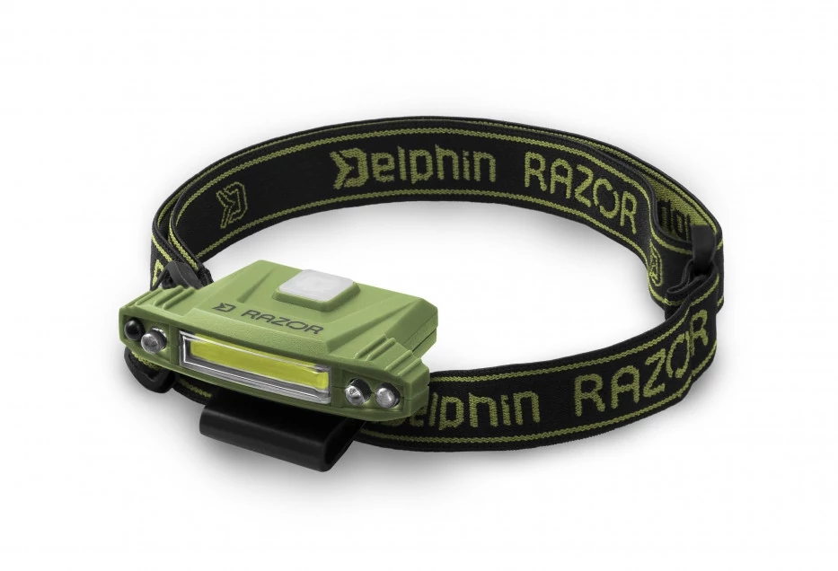 Delphin Fejlámpa RAZOR USB UC