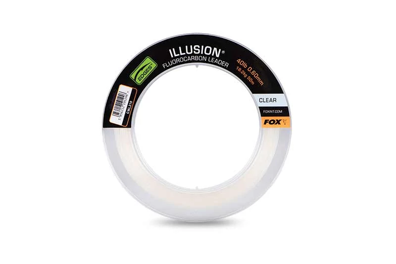 Fox Fluorocarbon Előtétzsinór Illusion Leader (Clear, 50m)