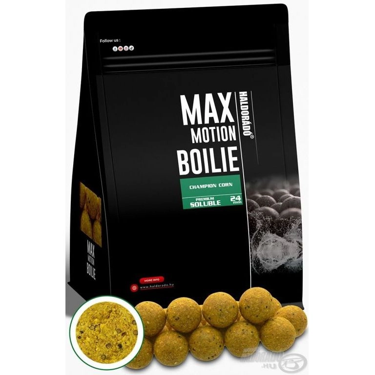Haldorádó MAX MOTION Boilie Premium Soluble (24mm)