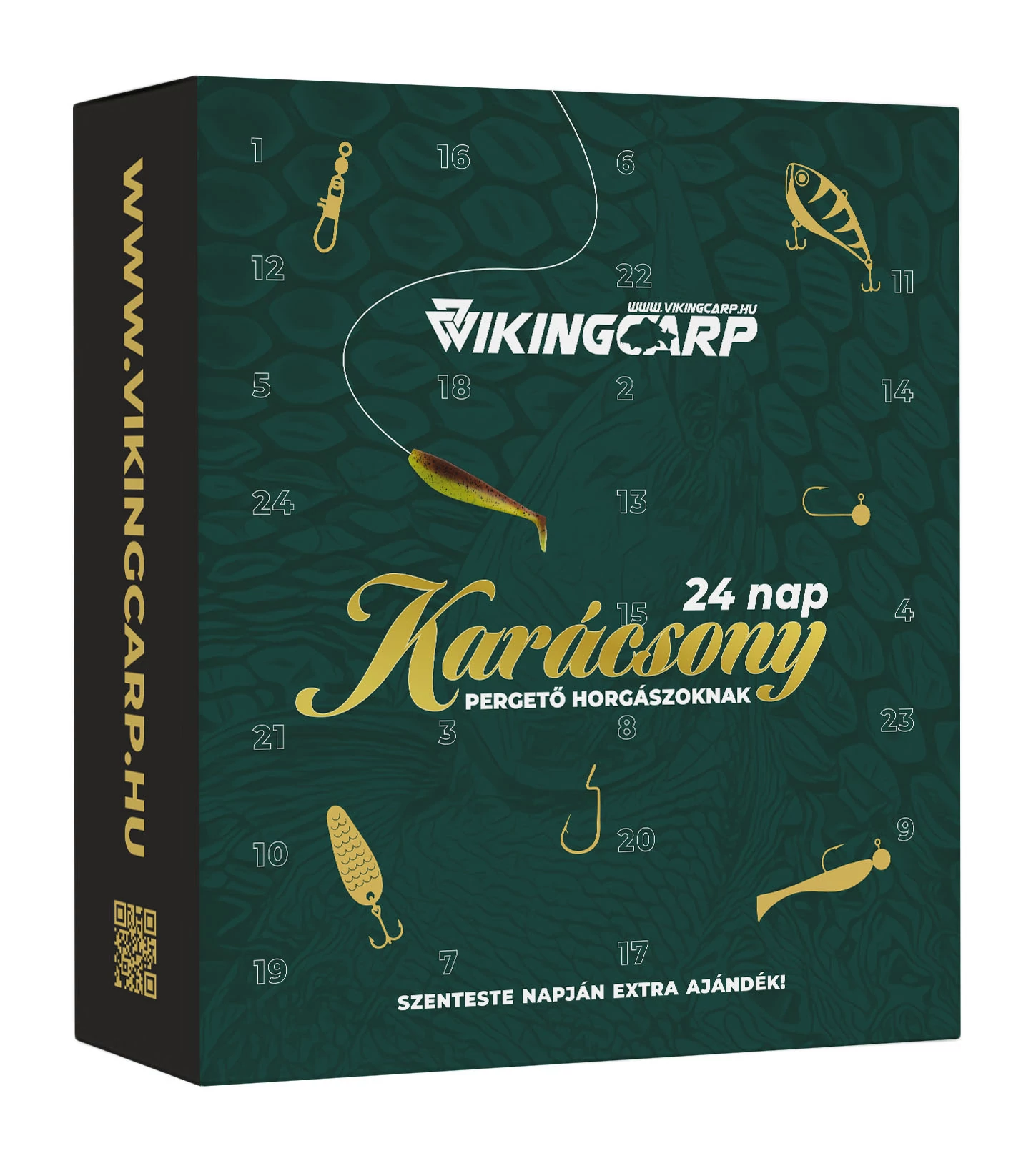VikingCarp Adventi Kalendárium Pergető Horgászoknak