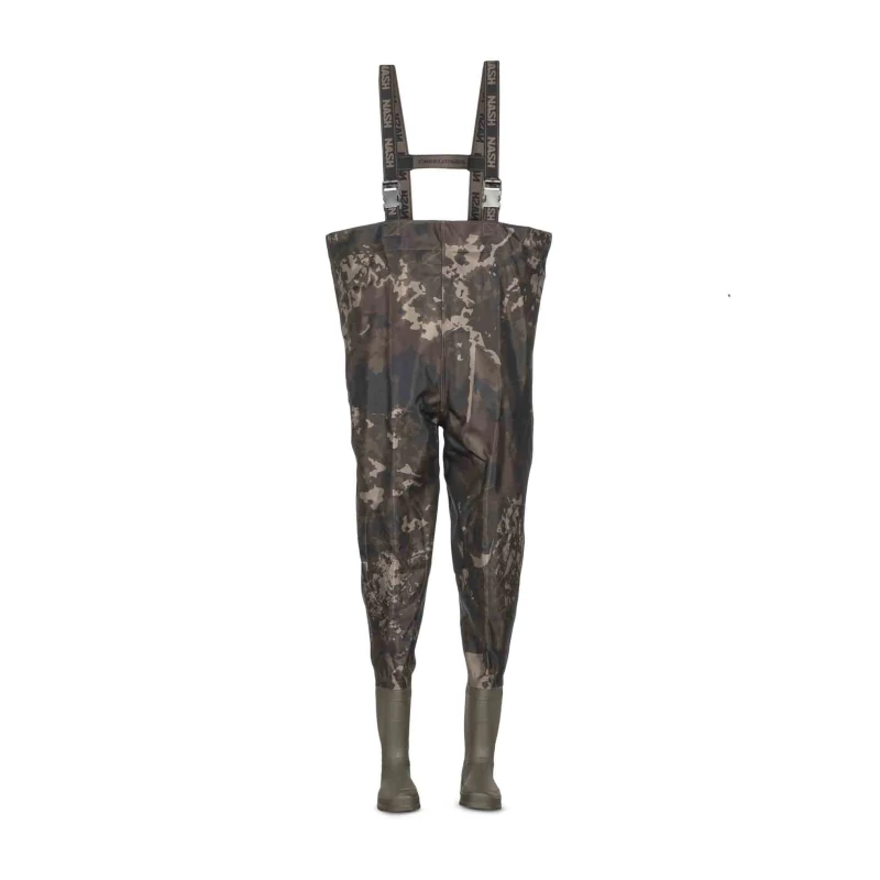 Nash Mellescsizma Zero Tolerance HD Waders (Camo) - 12 (EU 46)