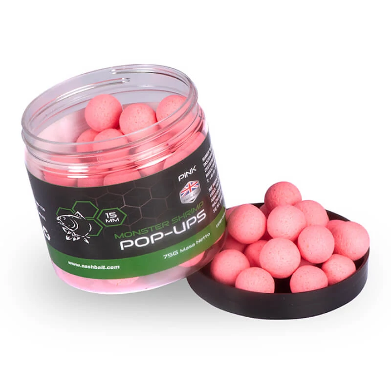 Nash Pop Ups Monster Shrimp Pink (75g)