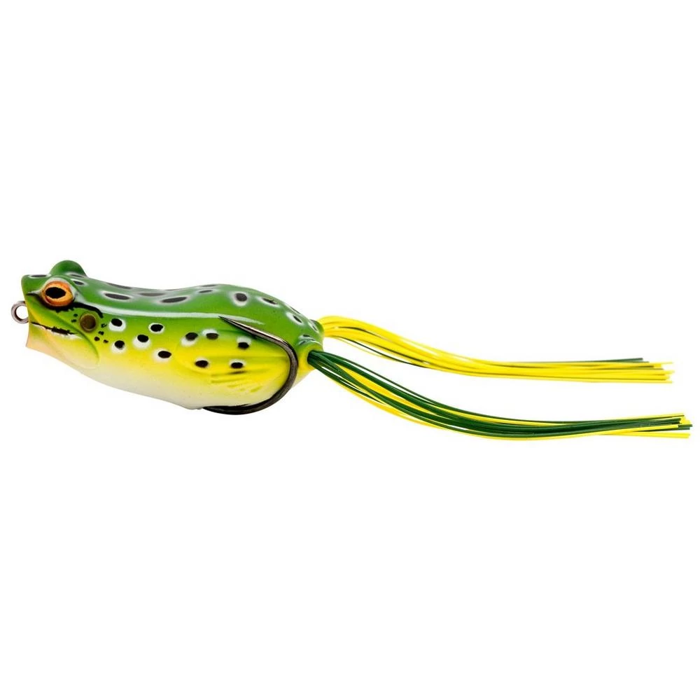 Savage Gear Speciális Műcsali Hop Popper Frog (5,5cm, 15g) F - Green Leopard