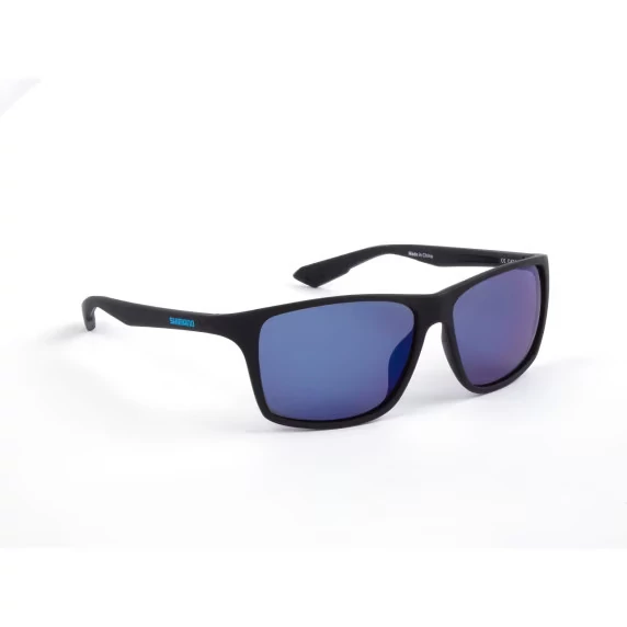 Shimano Napszemüveg Eyewear Technium Matte Black & Blue Mirror