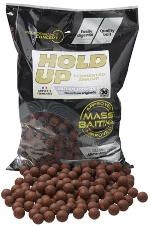 Starbaits Mass Baiting Boilies Hold Up Fermented Shrimp 3kg