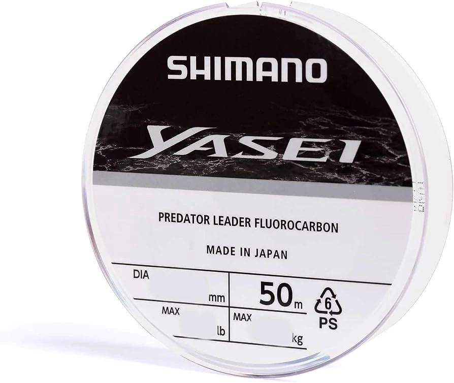 Shimano Előtétzsinór Yasei Predator Fluorocarbon Leader Grey (50m)